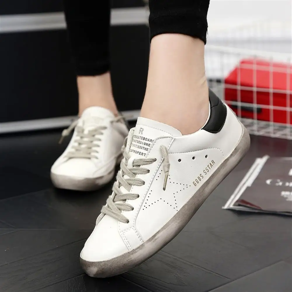 2018 Новый Брендовая дизайнерская обувь Гусь звезда Золотая Повседневная из