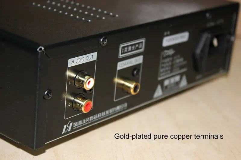 Hi-fi CD-плеер HD850 модуль PCM1796 DAC компактная поддержка 2T U-диска черная/серебристая