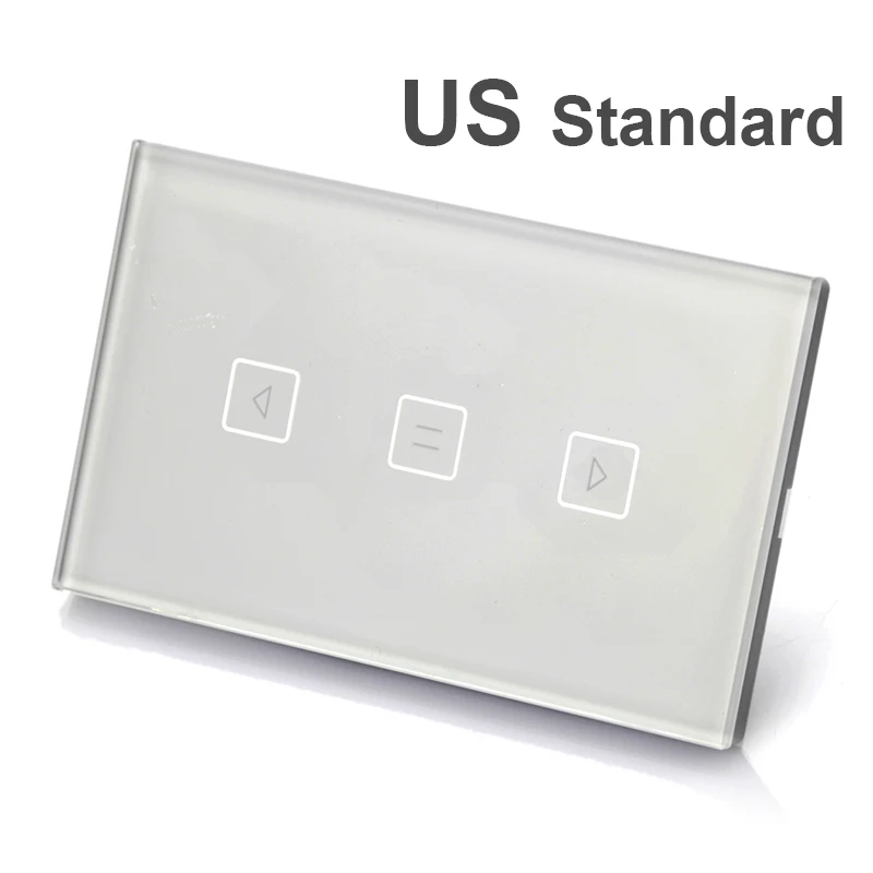US Standard WiFi умная штора переключатель Smart Life Tuya приложение Электрический моторизованный занавес слепой Ролик затвора работает с Alexa и Google Home - Комплект: US Standard