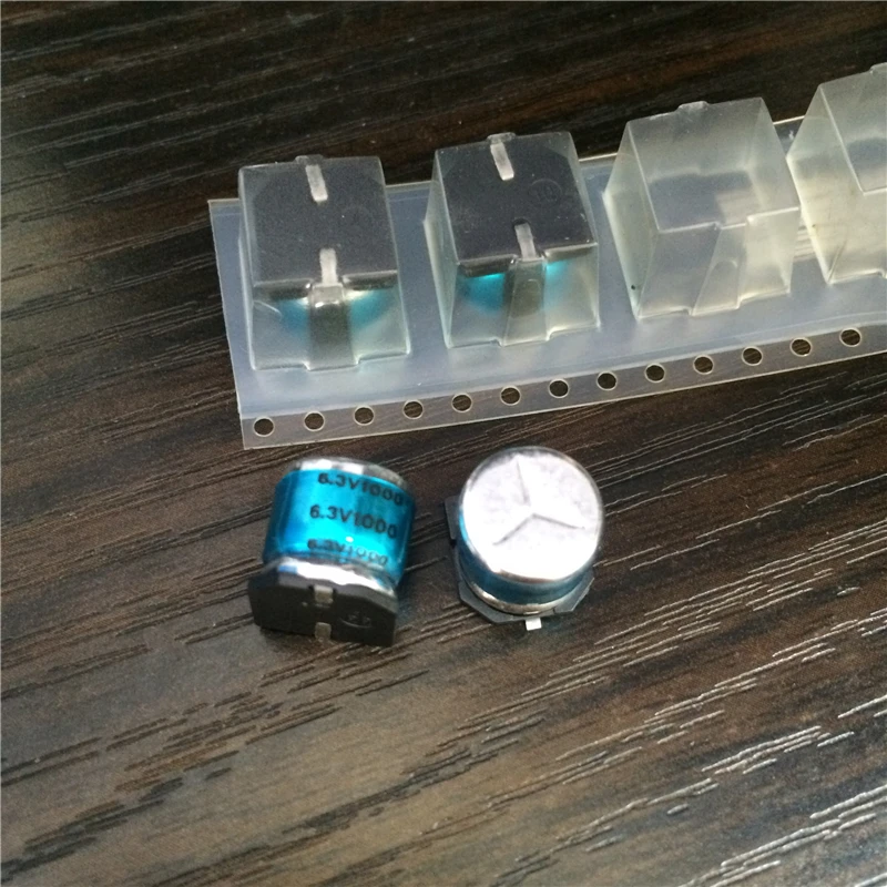 10 шт. 1000 мкФ 6 3 В SS 10x10 5 мм 6.3SS102MVC10X10.5EC 6.3V1000uF SMD алюминиевый электролитический