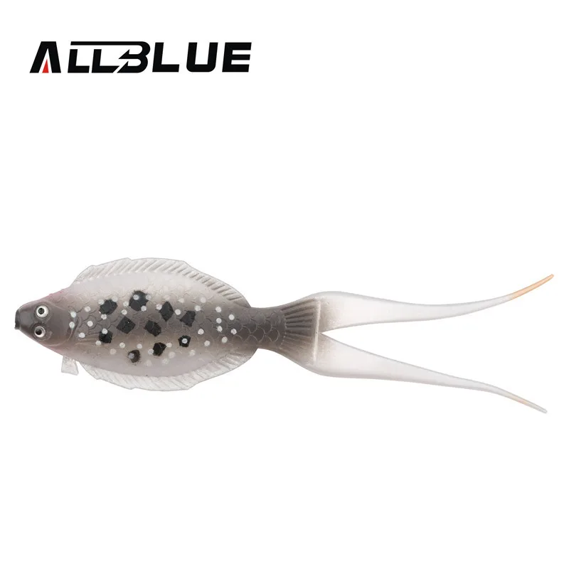 ALLBLUE новая Мягкая приманка 3 шт./лот 12 см/8 г для рыбной ловли с плоской рыбой мягкая