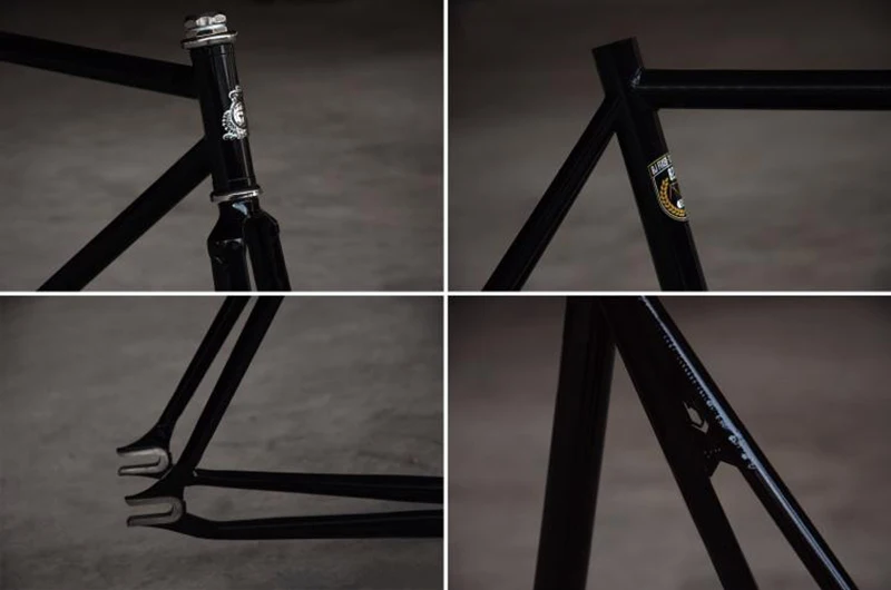 Хромированная молибденовая стальная рама 700C 50 см 52 см 54 см, рама fixie bicyle, рама для шоссейного велосипеда, рама для велосипеда с фиксированной передачей