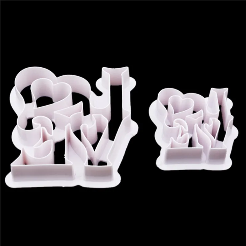 Фото 2pcs/set Stainless Steel 3D Sugar Craft Love Fondant Cutter DIY Cake Mold Cookie Cutters Baking Tools Kitchen Gadget Дом и сад 2pcs/set Stainless Steel 3D Sugar Craft Love Fondant Cutter DIY Cake Mold Cookie Cutters Baking Tools Kitchen Gadget Дом и сад