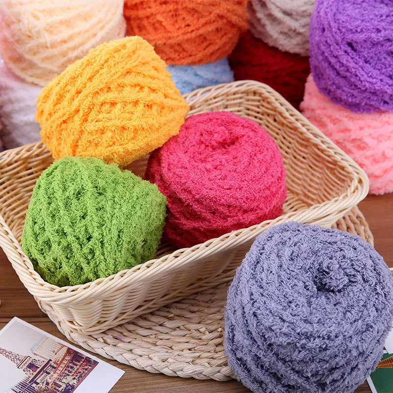 Мягкие плюшевые коралловый флис пряжи 10balls 50 г/мяч ручной Вязание ребенок пряжи для вязания свитер жилет шарф пряжа для вязания для зимы