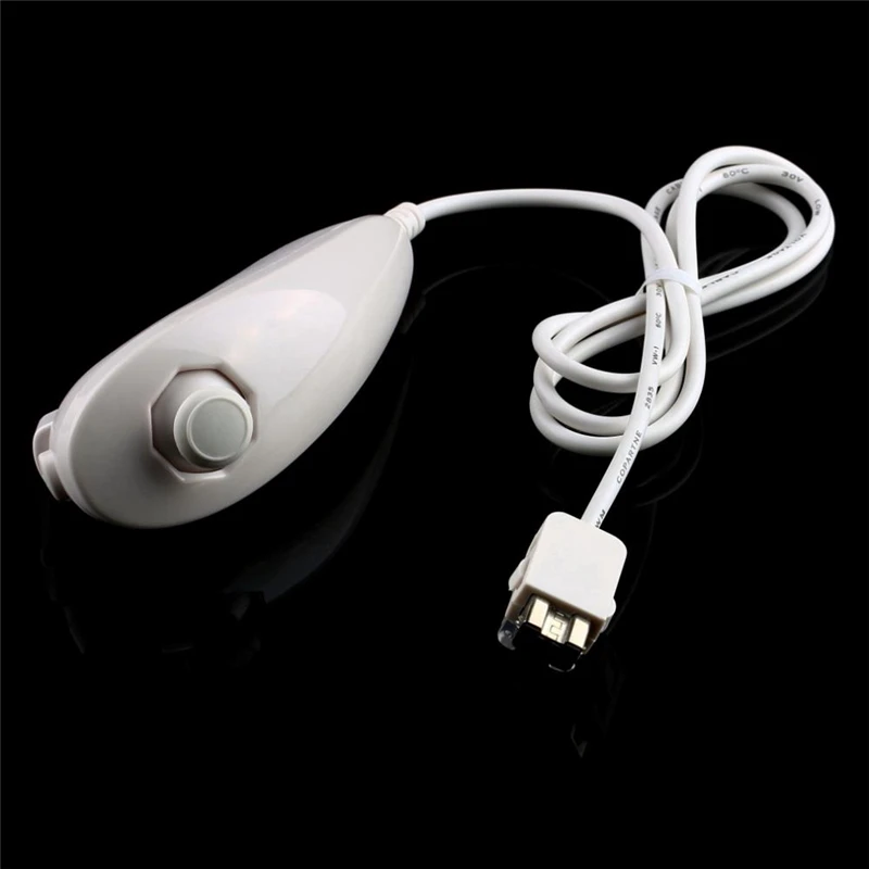 Две штуки посылка для игрового контроллера Nintendo Wii Nunchunk