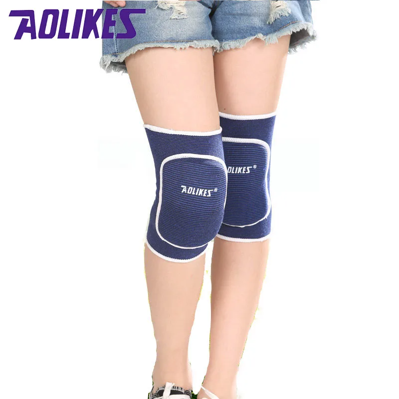 AOLIKES 1 пара Новые Детские наколенники для лыжного спорта ползания безопасные