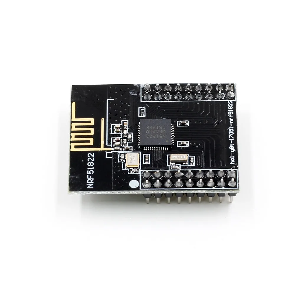 NRF51822 2 4G беспроводной модуль связи Bluetooth/zigbee модуль/DMX512 | Электронные компоненты и