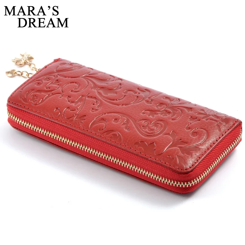 Женские кошельки Mara's Dream кошелек из натуральной кожи для iPhone 6S/6 Plus Длинный