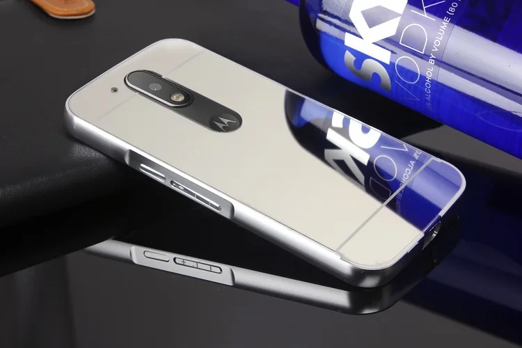 Роскошный Золотой Зеркало Алюминиевый Корпус для MOTO XPlay Zplay XT1635-03 М XT1662 Z XT1650-05