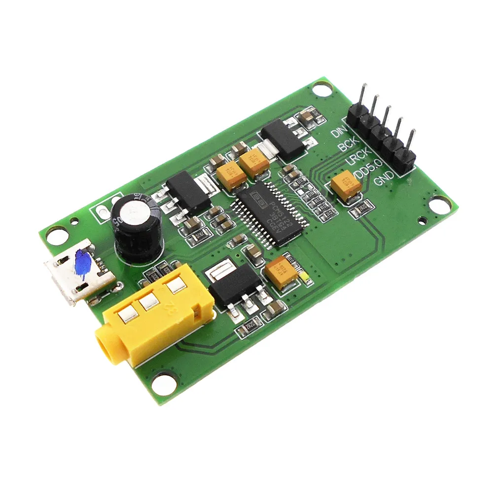 PCM5122 I2S IIS Raspberry Pi цифровой аудио вход DAC декодер плата к AUX аналоговый