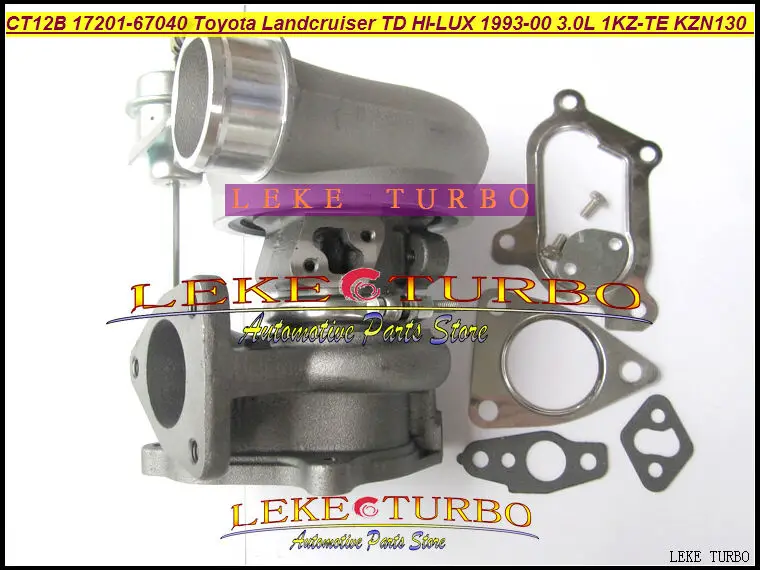 CT12B 17201 67010 67040 турбо для TOYOTA LANDCRUISER 4 runner HI LUX HILUX 1KZTE 1KZ TE KZN130 1720167010 л|gasket bmw|gasket setgasket