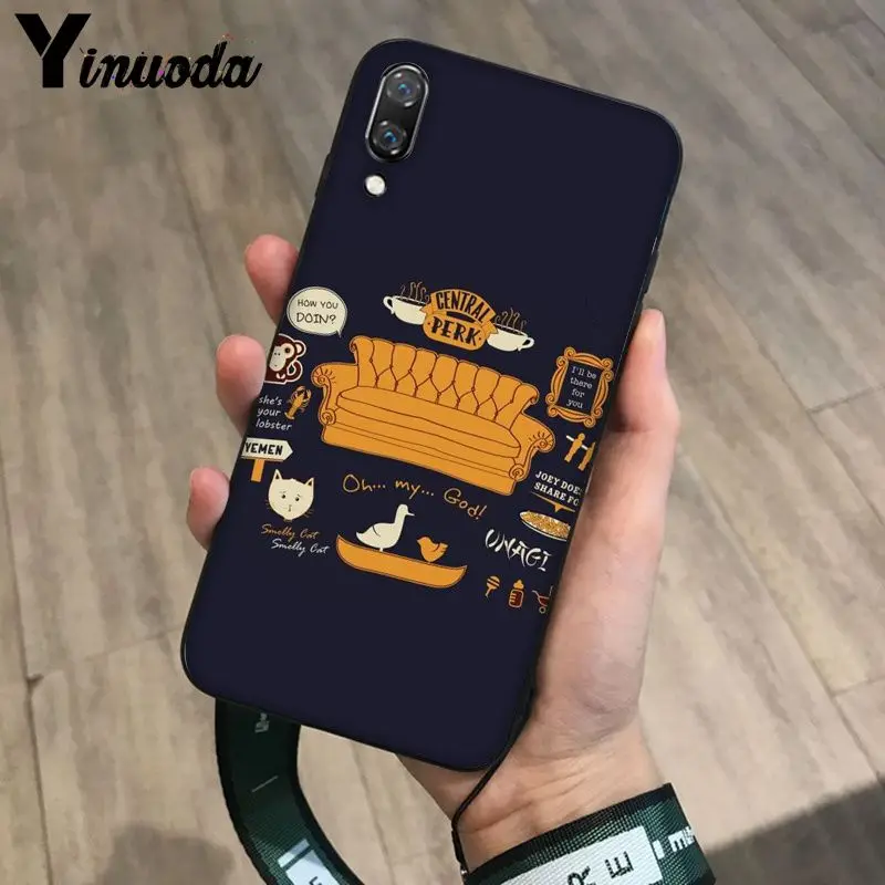 Роскошный высококачественный защитный чехол для телефона Yinuoda Friends Season TV DIY Huawei