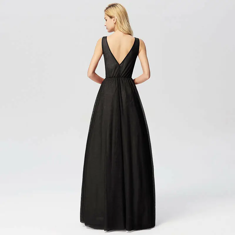 Ever-Pretty Womens Formal Evening Dresses Mesh Cocktail Party Dress Black | Свадьбы и торжества
