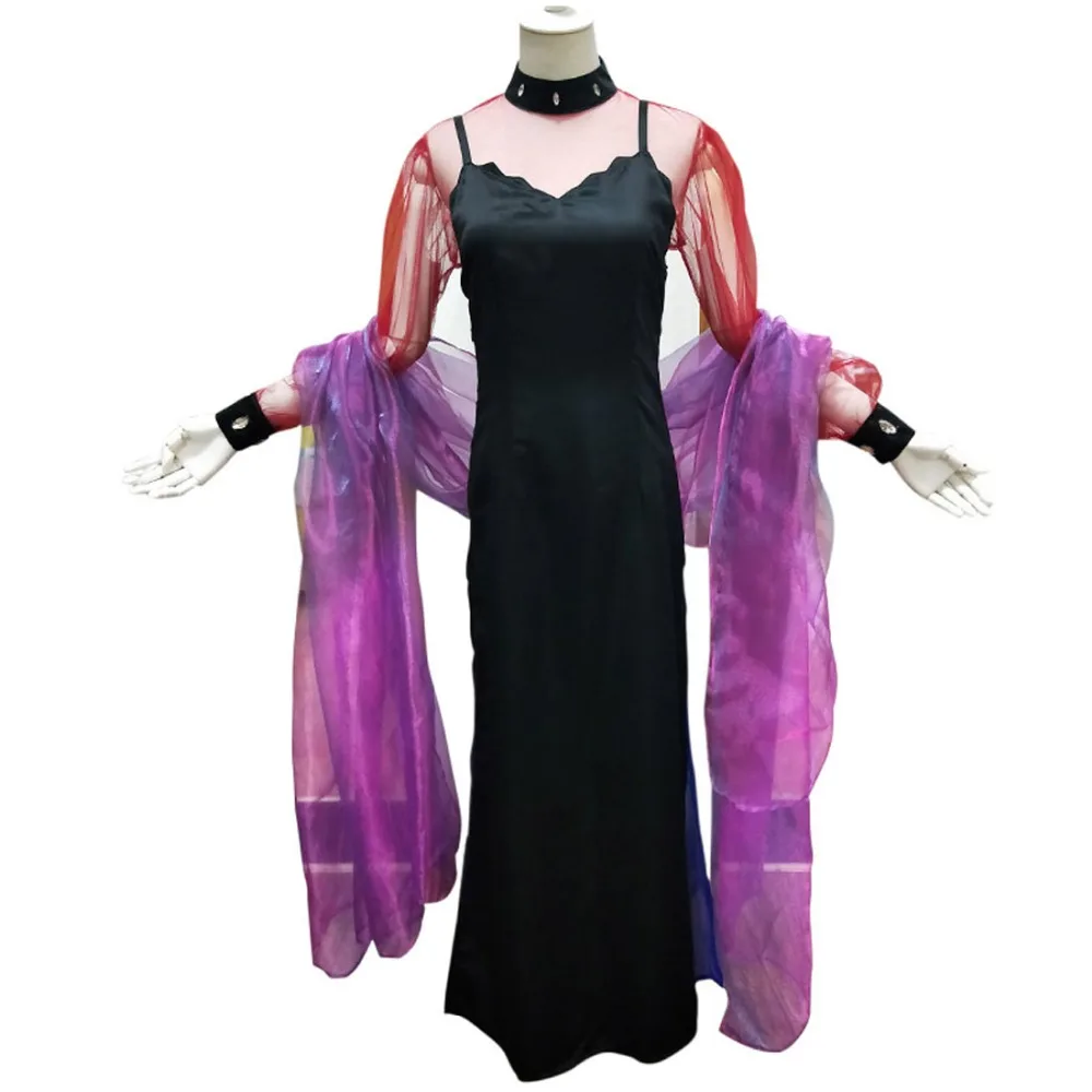 2018 косплей костюм Сейлор Мун чёрная леди чибисша красное платье|costume national dress|dress