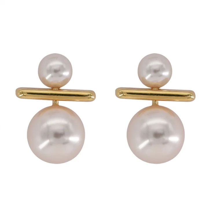 

Korean Pearl Earrings For Women Simple All Match pendientes 2020 Fashion Jewelry
