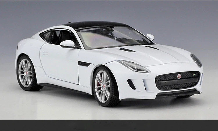 WELLY 1:24 Высокая имитационная модель игрушечного автомобиля металлический JAGUAR f-тип купе сплав классический автомобиль литье под давлением автомобиль для мальчиков Коллекция подарков