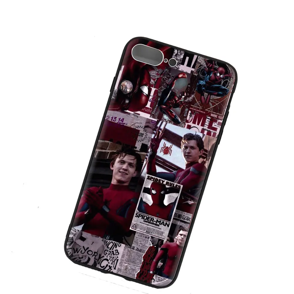 Том Холланд ZZZ Мягкий ТПУ чехол для телефона для iPhone 5 5S 6 6s 7 8 Plus X XR XS MAX