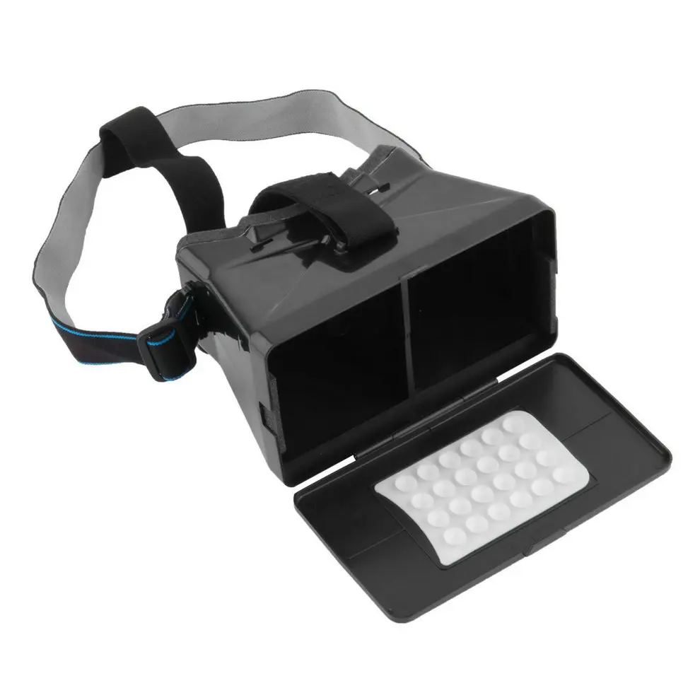 1 шт. Виртуальная реальность 3D видео очки для Google Cardboard фильмы игры с полимерным