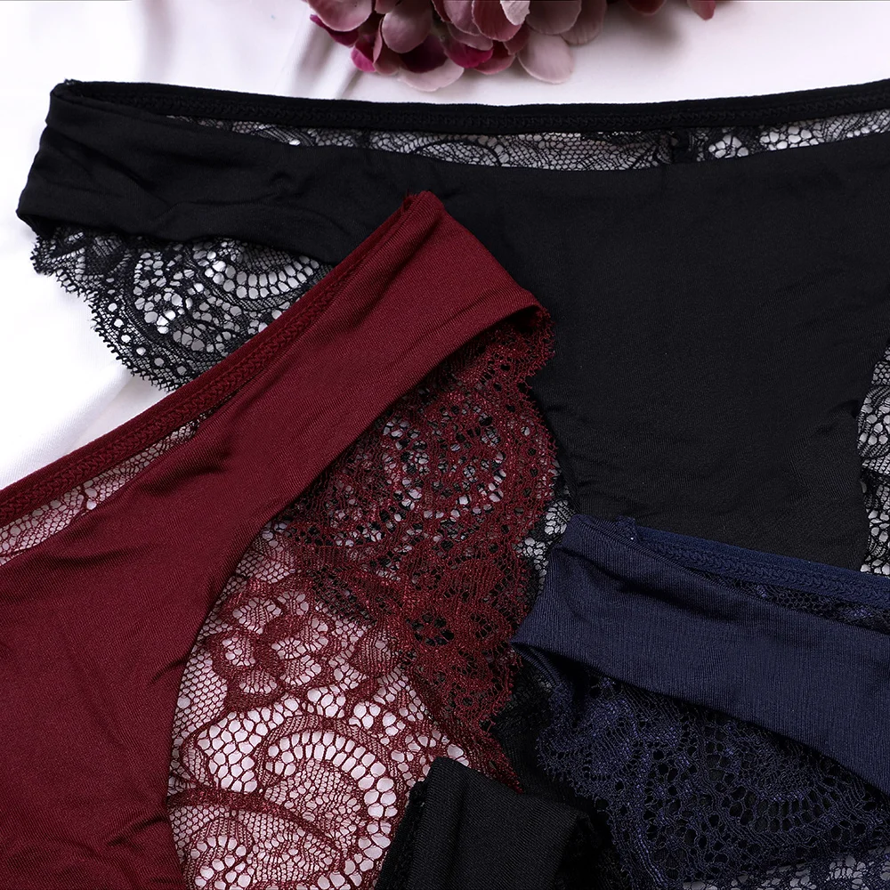 Женское нижнее белье Charmleaks из хлопка с прозрачной дышащей сеткой|Женские