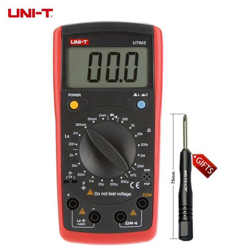 UNI T UT603 Современные измерители емкости индуктивности|Фарадаметры| |