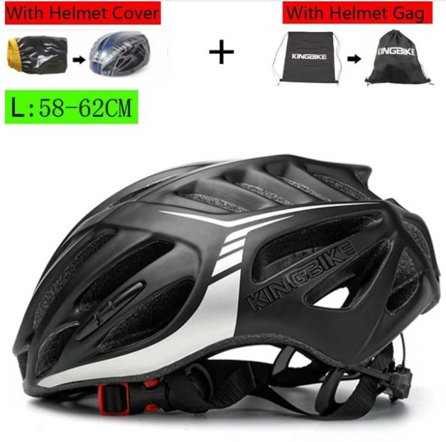 J-668-3 Kingbike Сверхлегкий дорожный велосипедный шлем MTB велосипедный шлем цельно-Формованный дорожный велосипедный шлем Capacete Casco Ciclismo 58-62 см - Цвет: J-668-3