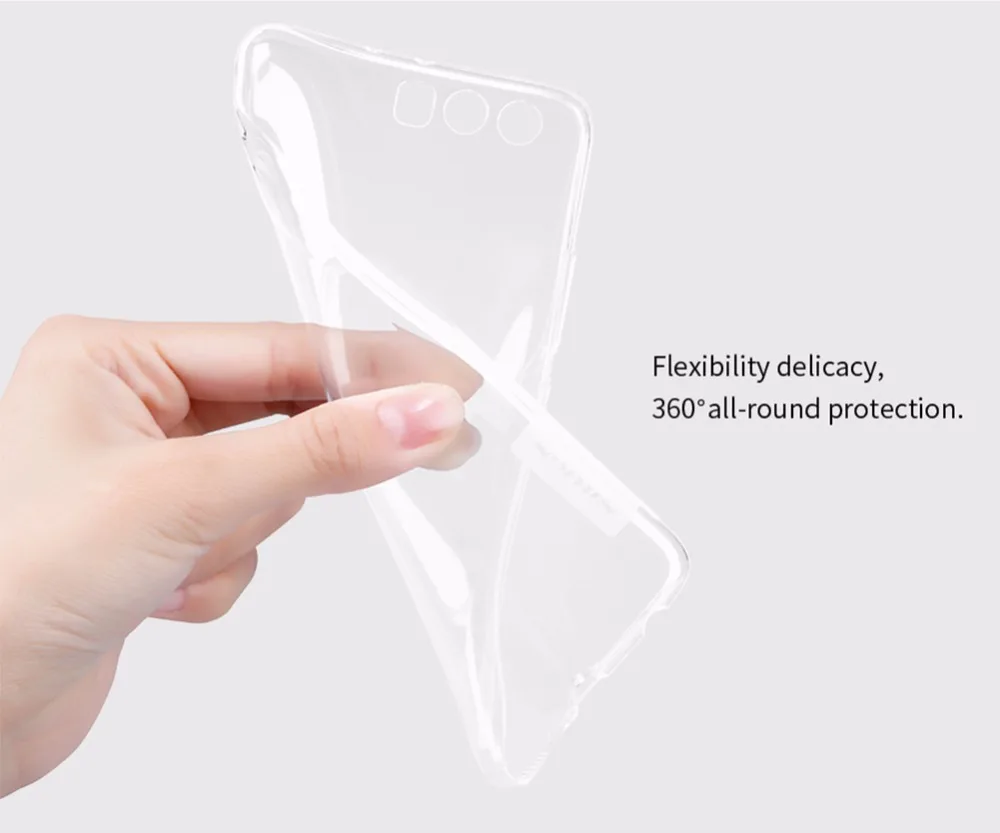 Huawei P10 Плюс Case NILLKIN Природа ясно ТПУ Ultra Thin для huawei p10 плюс 5.5 дюймов Мягкий Задняя