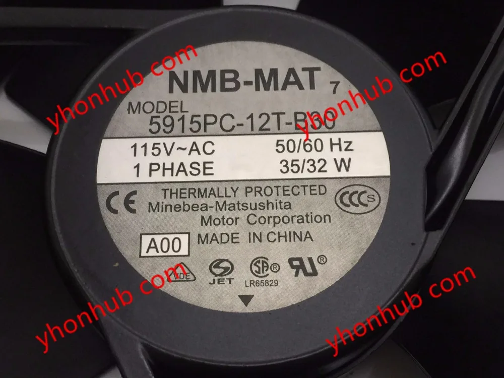 NMB MAT 5915PC 12T B30 A00 DC 115V 35A 150x172x38 мм вентилятор охлаждения сервера|round fan|server fandc fan |