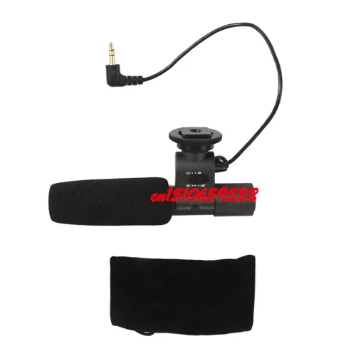 SG-108 DV стерео видео дробовик микрофон для всех камкордеров 3 5 мм гнездо и цифровая