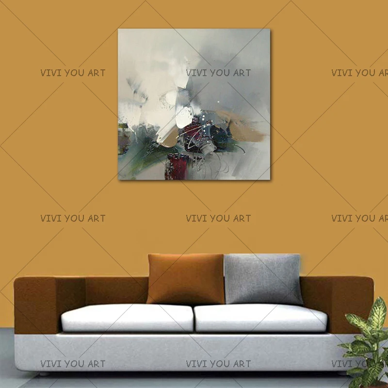 Лучшая продажа 100% ручная роспись толстый текстурированный реферат картина