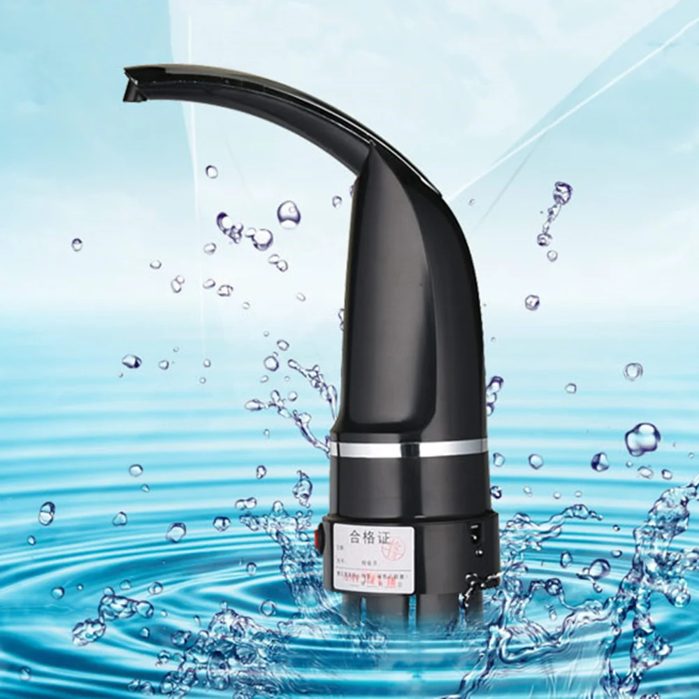 Легкий насос для воды в бутылку Электрический диспенсер с перезаряжаемой