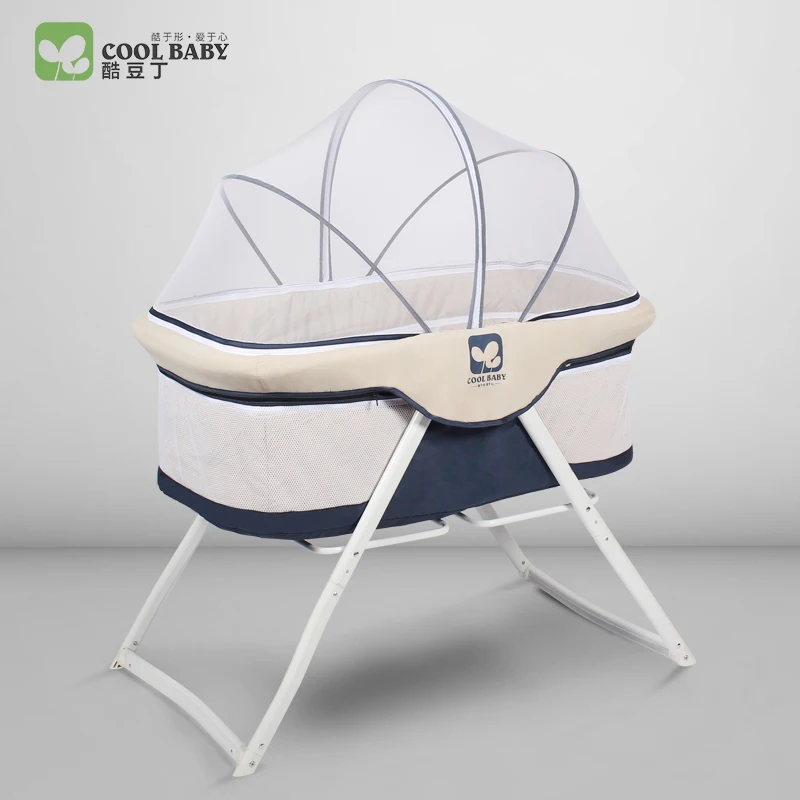 Coolbaby детская кровать, установка в европейском стиле, многофункциональная игровая складная переносная дорожная колыбель-кровать