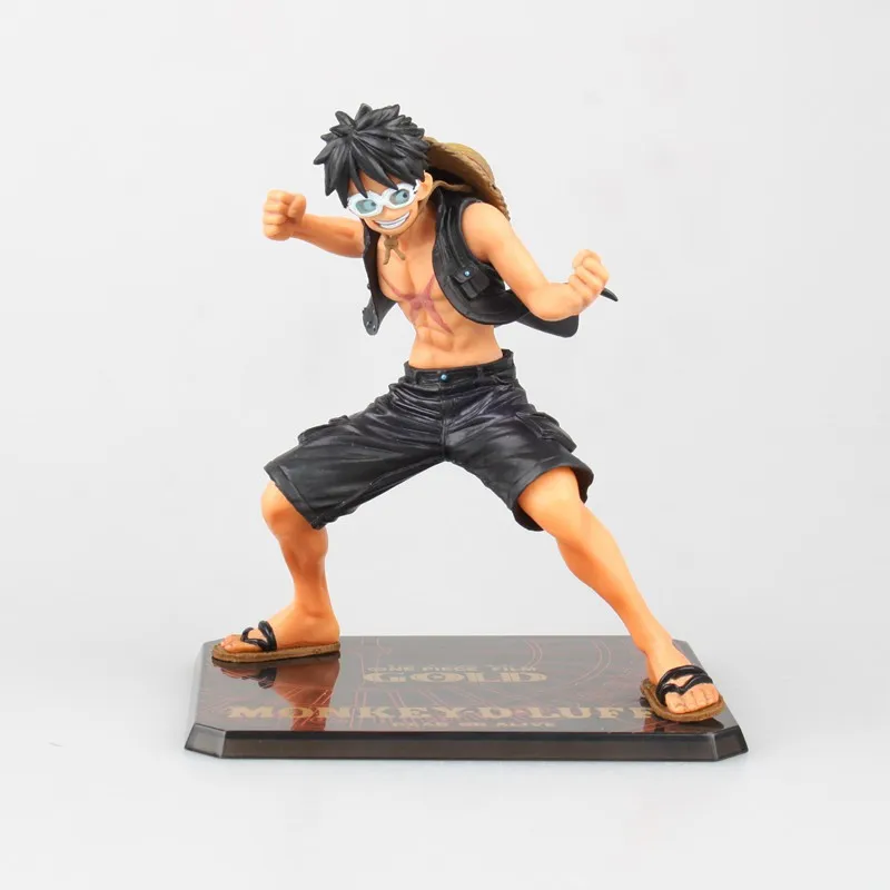 Аниме цельная пленка Золотая Ver Обезьяна D Luffy мертвый или живой ПВХ фигурка