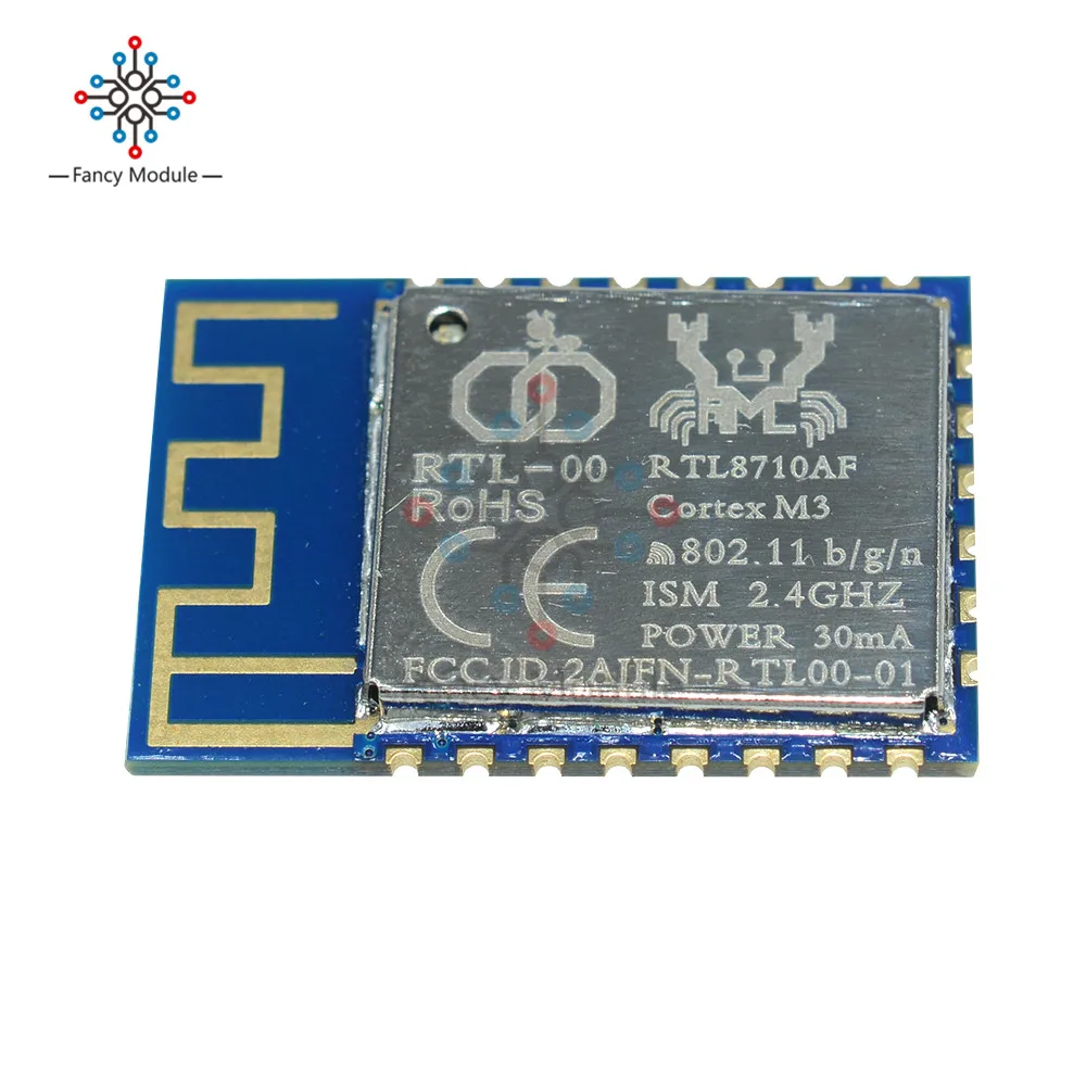 RTL8710 WiFi беспроводной приемопередатчик модуль SOC 44K 1MB приемник передатчик