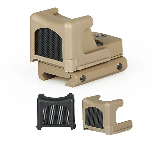 Тактический загар черный Мини красная точка убить флэш для наружного охоты