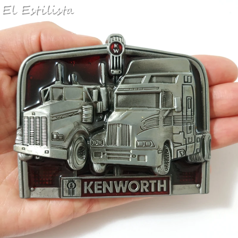 Пряжка для ремня мужчин и женщин 3d модель грузовика серия пожарных ремень