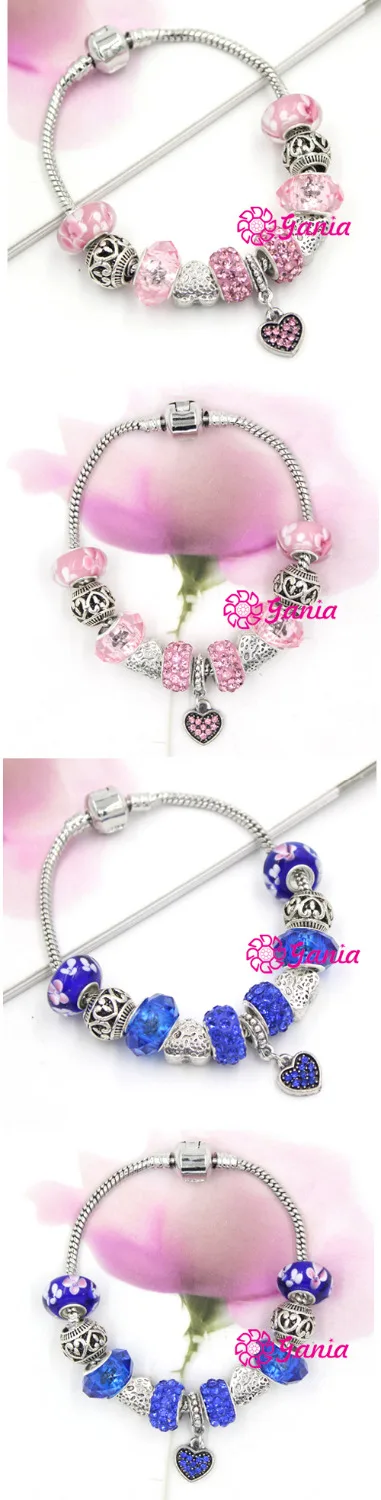 Новое поступление хрустальные подвески в форме сердца европейском стиле