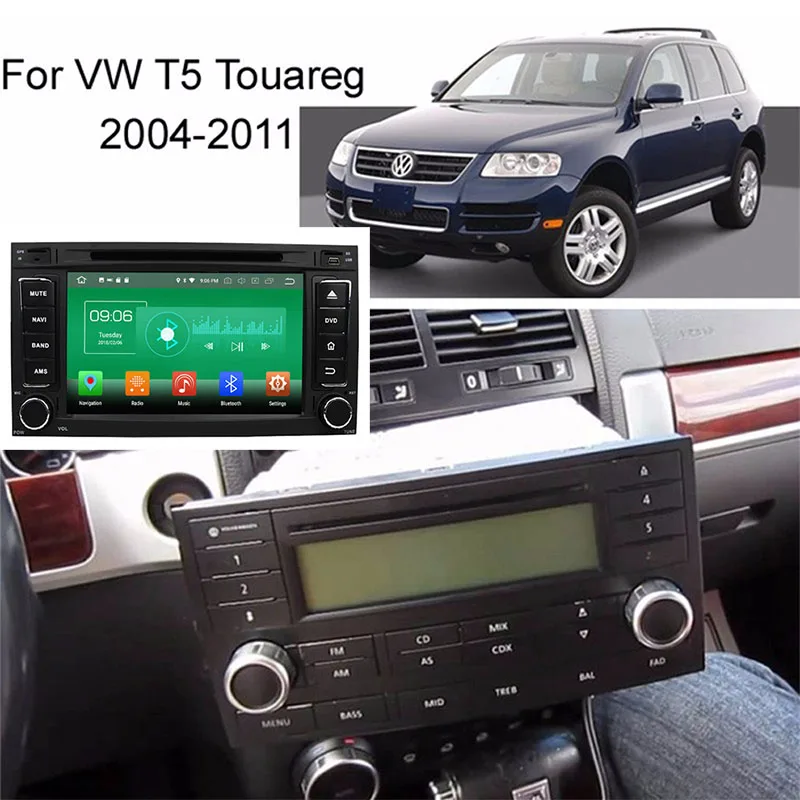 Android 8 0 Octa Core dvd плеер автомобиля для Volkswagen Touareg VW Multivan gps навигации Мультимедиа