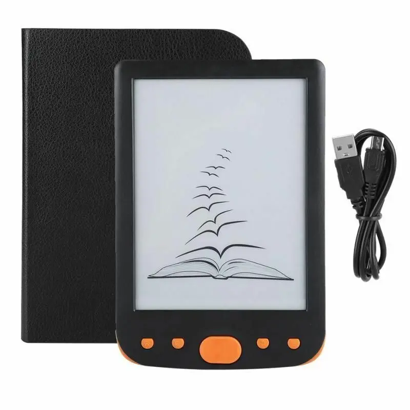 

6" eink E-book e-ink Display 6 inch Ebook Reader Electronic e book Gray Ereader 800x600 Resolution Display 300DPI