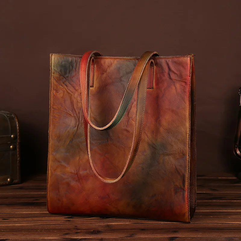 Новинка 2019 женская сумка большой вместимости в стиле ретро Очаровательная через