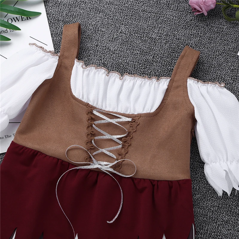 2018 Girls Pirate Tutu Dress Children Halloween Party Costumes Fancy Dresses Kids Birthday Christmas Clothing For Carnival | Детская