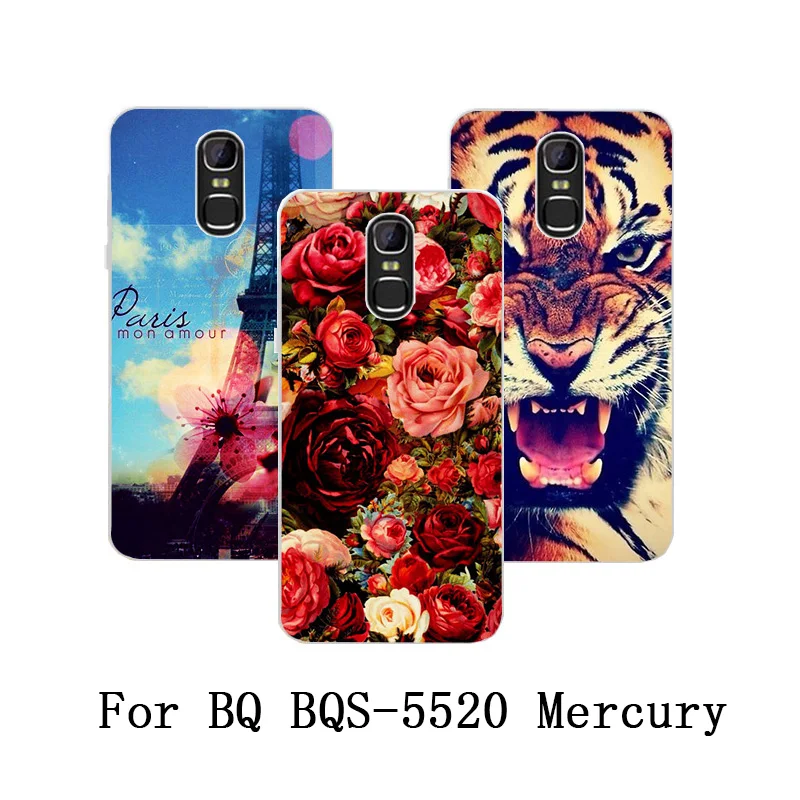 Модный дизайнерский защитный чехол для телефона с рисунком BQ 5520 BQS Mercury задняя