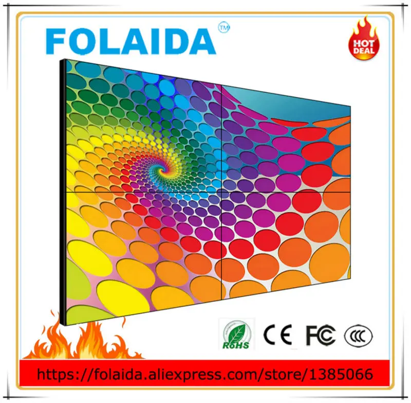 FOLAIDA 46 дюймов FLD LCD видео панель/видео настенный экран для Samsung мониторинга 05|paneling