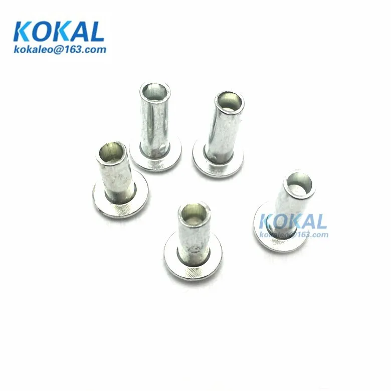[Ykfe-m4* 5] 100 шт. все виды все стали m4 серии тонкий круглый носок половины полой заклепки M4* 5 мм трубчатые заклепки