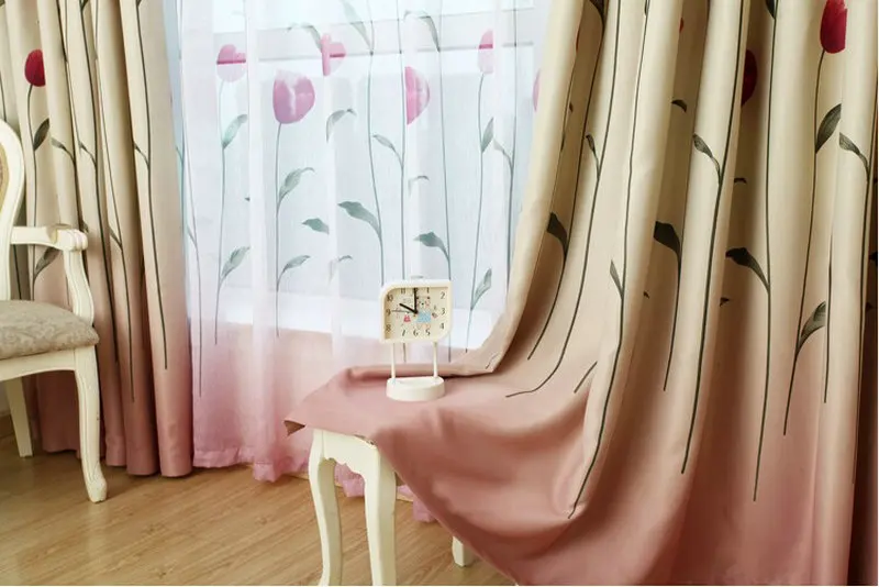 Деревенский окна шторы для гостиная плотные кухня Лето пастырской размеры