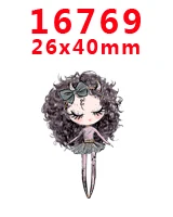 PR-16769 DIY принадлежности для рукоделия мультяшный персонаж плоский задний Плоские наклейки 30 шт. PR-16769-16917 - Цвет: PR-16769