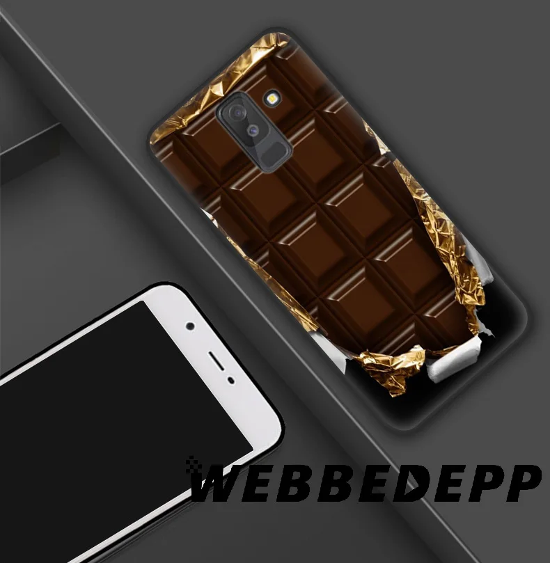 WEBBEDEPP Alpen Мягкий силиконовый чехол с изображением шоколада wonka Bar для Samsung Galaxy A9 A8 A7
