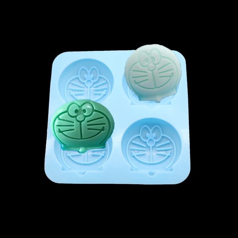 Силиконовая форма в виде кота для мыла силиконовая формаса шоколада и торта | Дом