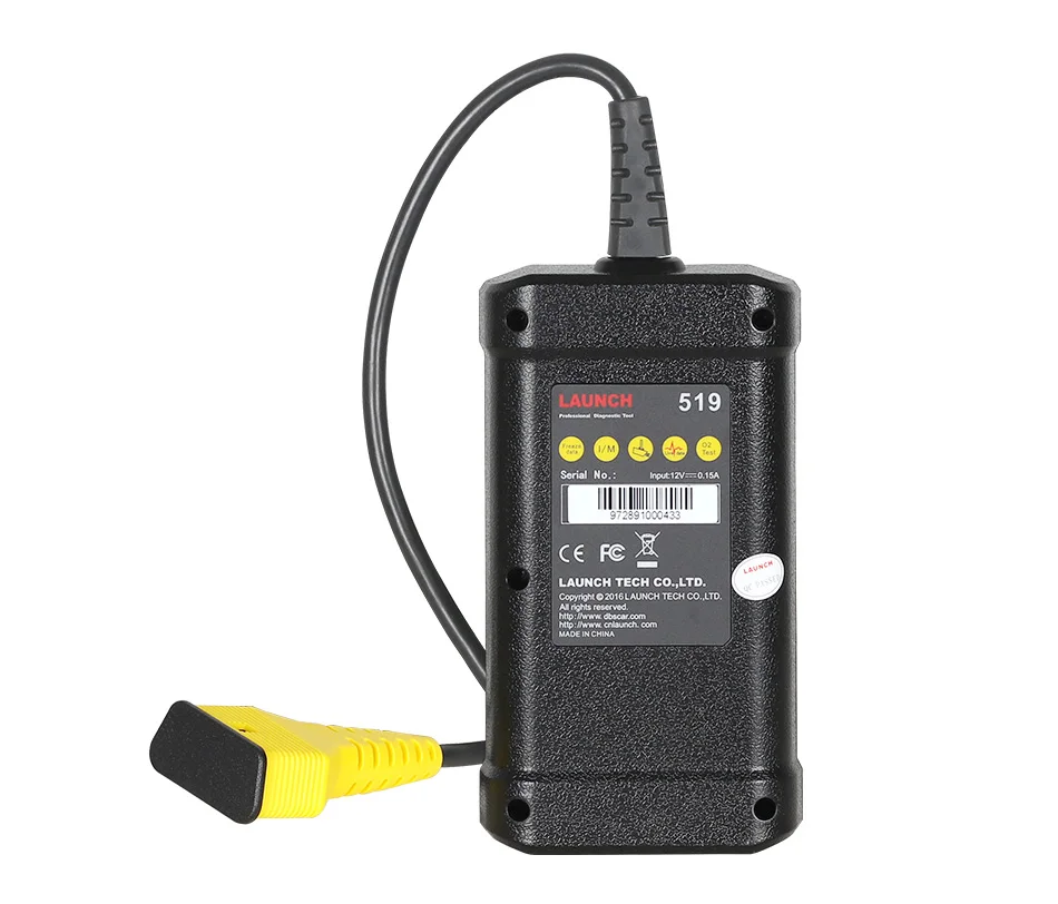 LAUNCH CReader 519(Creader 5001) OBDII/EOBD диагностический инструмент и бортовой монитор тест obd2 obd ii CR519 canner такой же, как AL519