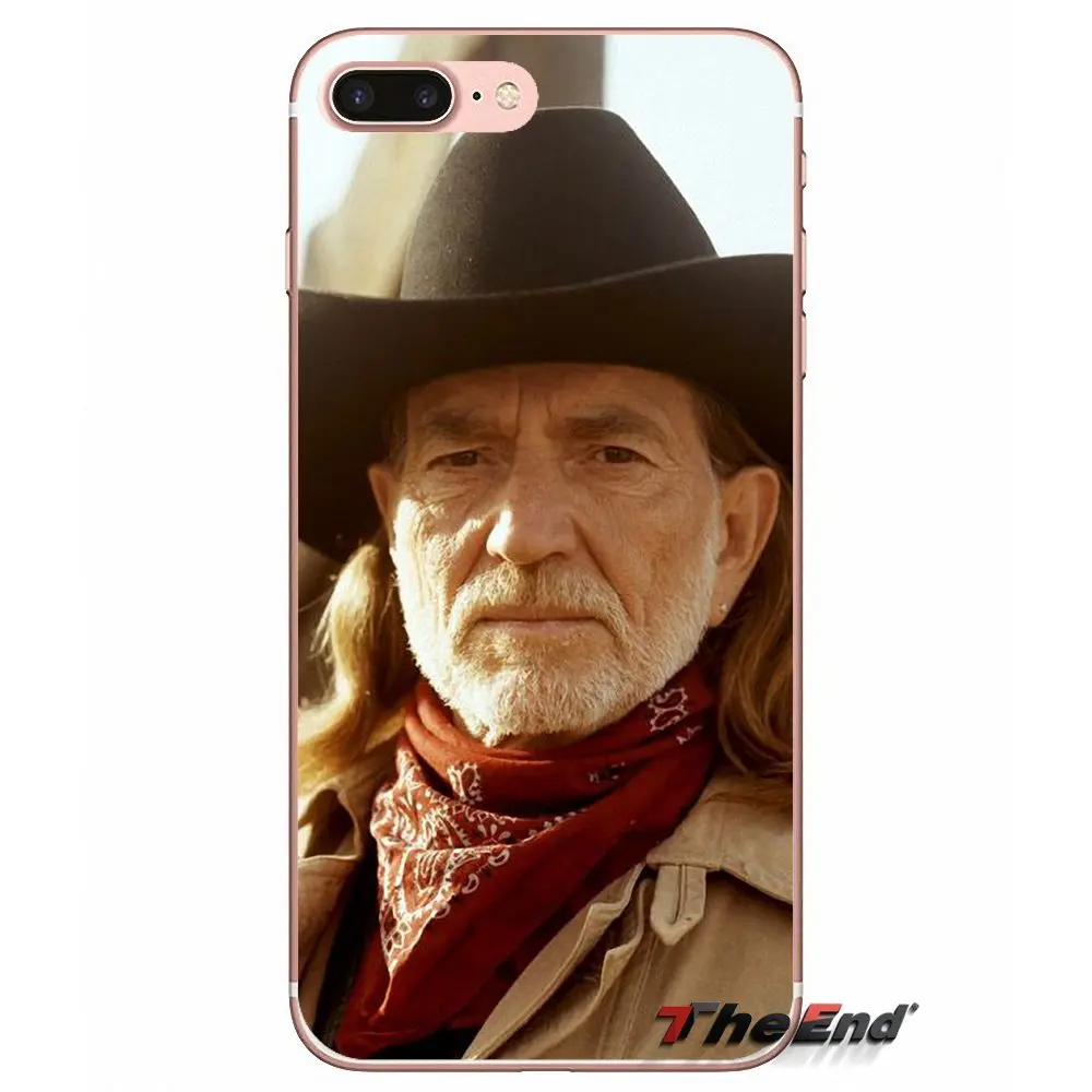For Samsung Galaxy S3 S4 S5 MINI S6 S7 edge S8 Plus Note 2 3 4 5 Grand Core Prime Willie Nelson American country music Case | Мобильные