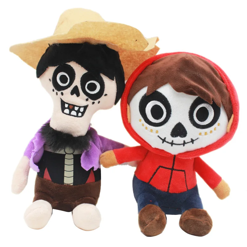 

Disney Pixar Movie Coco Plush Toys 20cm Miguel Hector Death Pepita Stuffed Plush Toys Soft Toy Doll For Children Kids Gifts